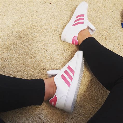 adidas sneakers pink|pink Adidas shoes for women.